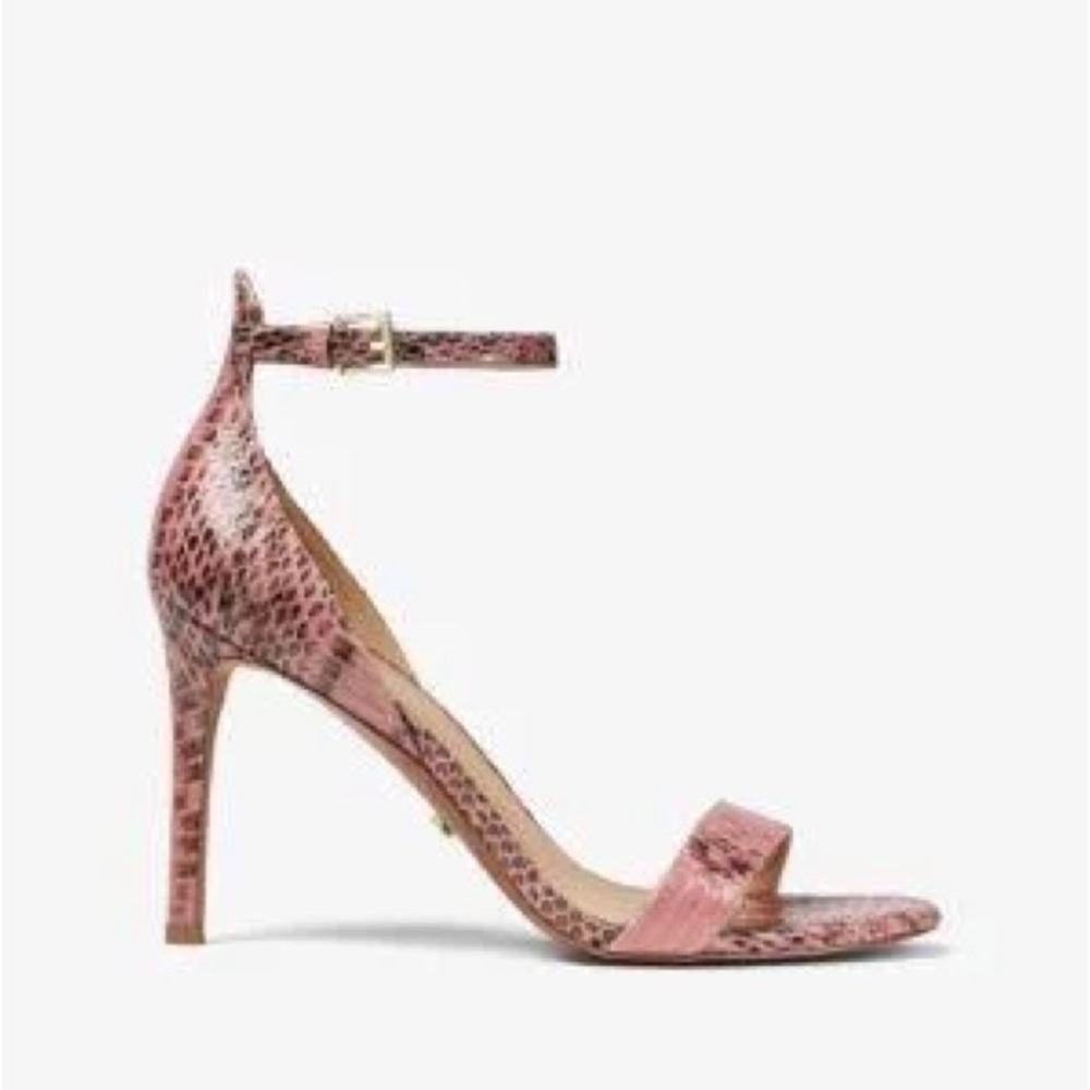 Michael Kors Harper Leather Python Snakeskin Embo… - image 3